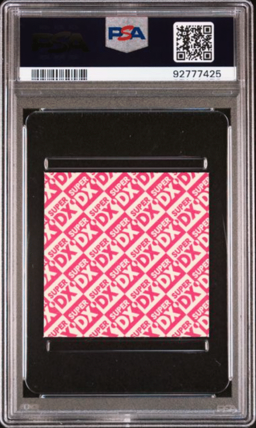 1998 AMADA POKEMON JAPANESE SUPER DX STICKERS #D43 BLASTOISE SUPER DX STICKERS PSA 9 - Image 3